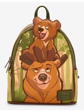 Loungefly Disney Brother Bear Koda & Kenai Mini Backpack NWT